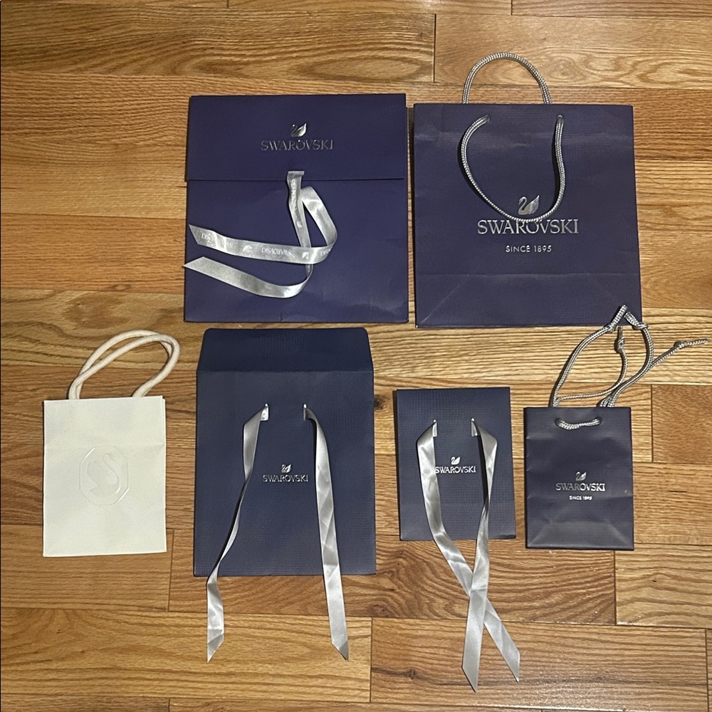 Swarovski Blue and White Gift Bag Collection